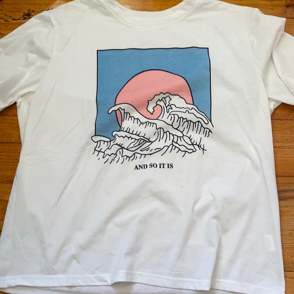 Wave t shirt